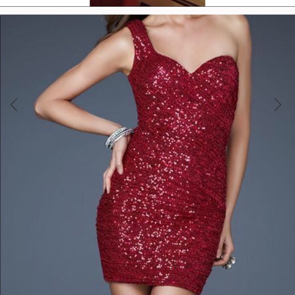 La Femme sequin dress